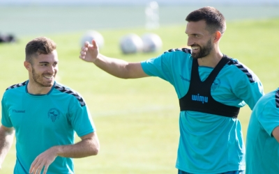 Grego i els seus companys preparats per rebre el Leganés aquest dijous | Roger Benet